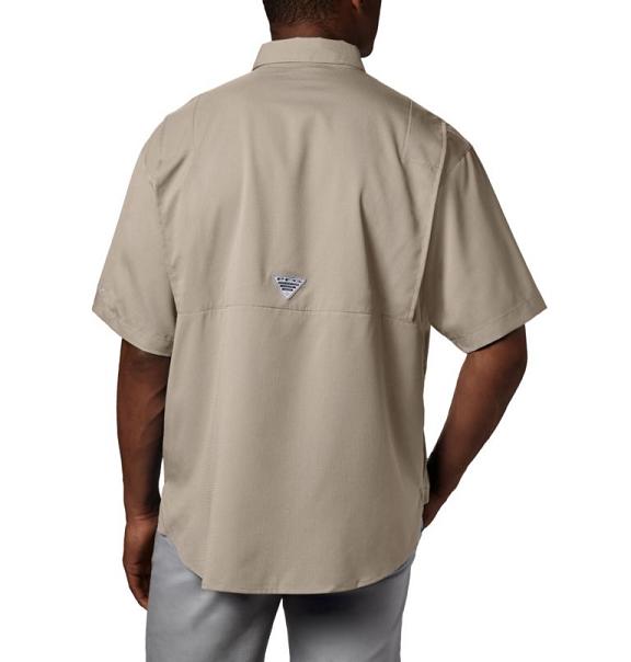 Columbia PFG Tamiami II Fishing Shirts Khaki For Men's NZ35874 New Zealand